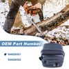 AUMEL 544028301 Exhaust Muffler Kit for Husqvarna 340 345 346XP