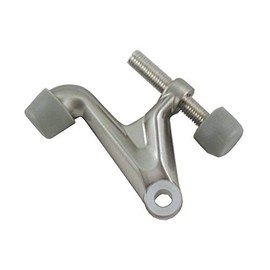 Satin Nickel Heavy Duty Adjustable Hinge Pin Door Stop Multiple Finishes