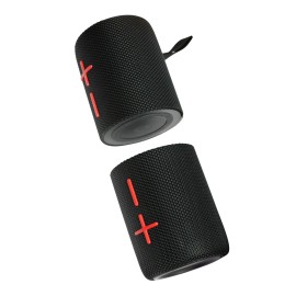 2 in 1 Portable Split Wireless Speaker, IPX6 Waterproof Magnetic Dual Speaker with RGB Lights TWS Pairing for Outdoor, Homecolor: Black