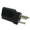 BloomGrow US Plug Adapter 120V to 240V Black Plug Converter