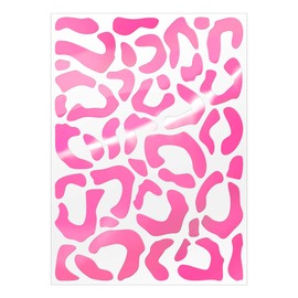 Riesel Design® Bicycle Sticker Set - 20 x 15 cm Sticker Kit for Frames & Helmets - Weatherproof & Stylish (Pink)