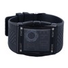 Digital Sport Watch Waterproof Stopwatch PU Leather Strap LED Luminous