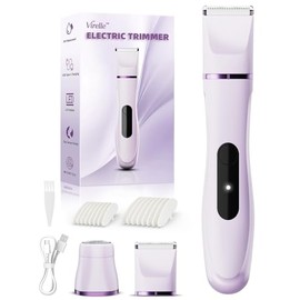 Depiladoras de depilación para mujer, afeitadora eléctrica sin dolor, impermeable, afeitadora de lámina para cara, piernas, cuerpo, axilas, hoja de ce