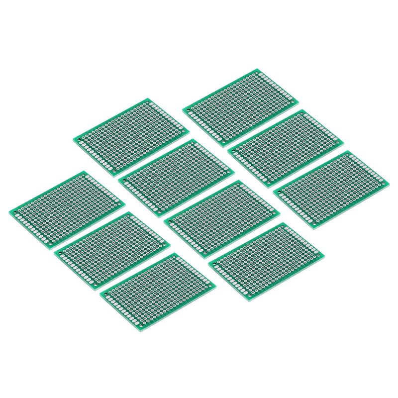Akozon PCB Circuit Board 4 x 6 cm Double Sided