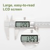 SCITOOLS All-Metal Digital Caliper 0-6" Measuring Tool, Micrometer Caliper with