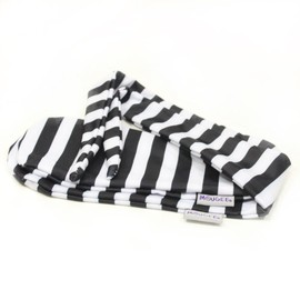 Mougee Sock Poi - Quality Nylon Sock POI (Black and White Stripe, 22 Inch)