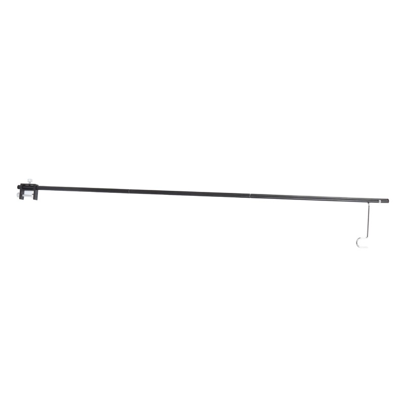 Camping Lantern Stand Aluminum Alloy Foldable Single Hook Lamp Pole