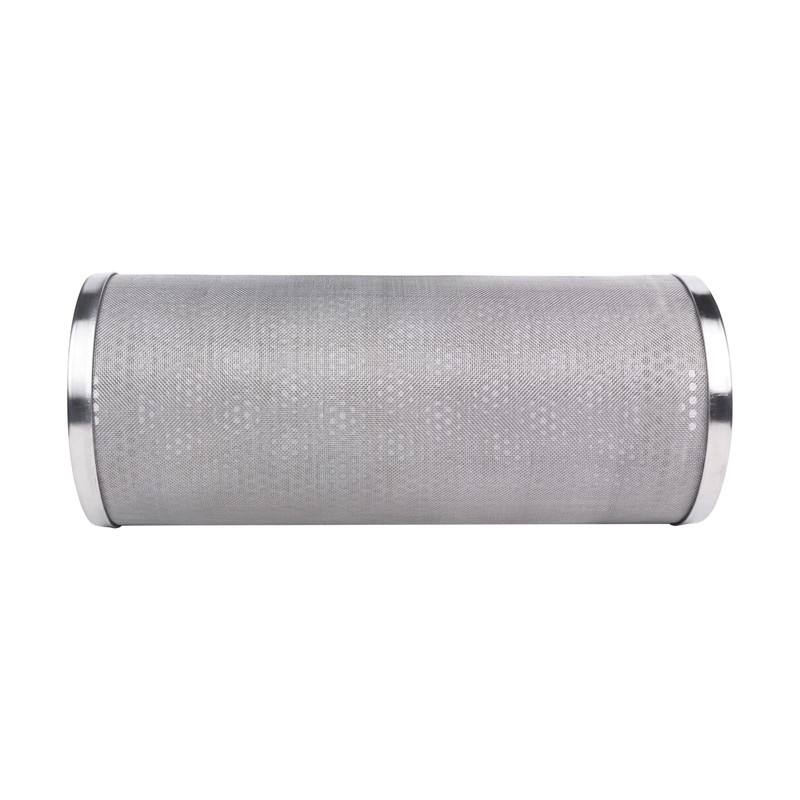 Amwater Stainless Steel Cleanable Wire Mesh Filter Cartridge 10”Length,4.5"OD(50 Micron)