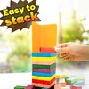 Hogar Wood Block Tower Stacking Tray Game Accessory Ages 6