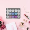 NOLITOY Empty Magnetic Eyeshadow Makeup Palette, 15 Color Magnetic Eyeshadow