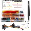 Sunxeke 560Pcs Jumper Wire Kit Solderless Flexible Breadboard 14 Lengths