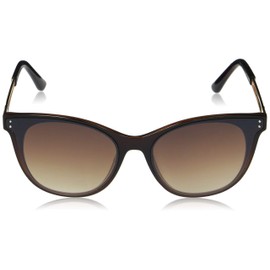 Rocawear R3317 Retro UV400 Protective Cat Eye Sunglasses. Gifts for Women with Flair, 57 mm, Brown