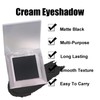 Black Eyeshadow Matte Eye Shadow, Black Pressed Fine Powder Eyeshadow,