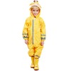 FILOWA Raincoat Hooded Kids Puddle Suit Girls All in One