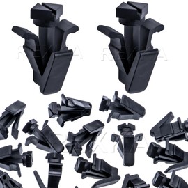 Rexka 20pcs Grille Clip Bumper Cover Retainer Fastener Compatible with Nissan Infiniti 76882-0M060 Titan 240SX Altima Cube Frontier Krom SL Murano NV Pathfinder Xterra FX35 FX45 G35 M35 M45 Q45