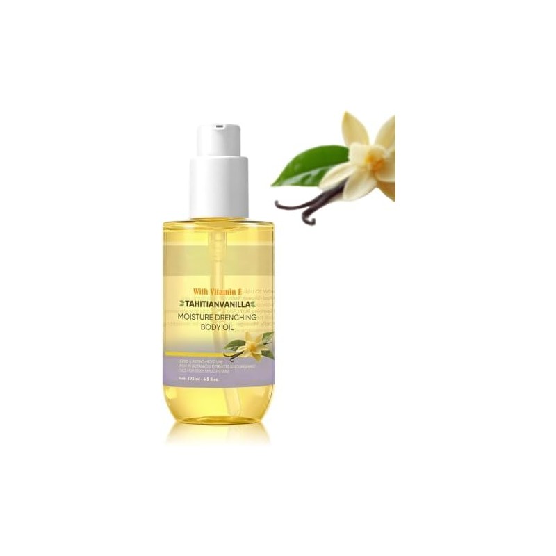 Cocoa Butter Formula Moisturizing Body Oil for Dry Skin with