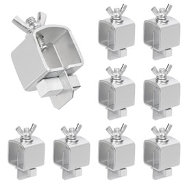 Swpeet 8Pcs Zinc-Plated Steel Butt Welding Clamps Assortment Kit, Small Welding Clamps Auto Body Panel Clamp Multifunctional Auto Butterfly Shaped for Edge to Edge Welding