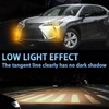 PGTOPONE Switchback White/Amber LED Front Bumper Light Daytime Running Lamp