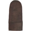 Lekra Lambskin mittens, cuddly warm made from real cultured lambskin.