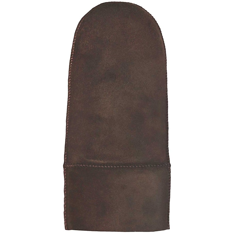 Lekra Lambskin mittens, cuddly warm made from real cultured lambskin.