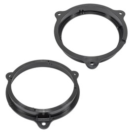 tomzz Audio 2819-000 Speaker Rings Adapter Brackets Compatible with Hyundai i20 GB 2nd Generation from 2015 Front Door and Rear Door for 165 mm DIN Speaker