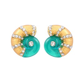 Sea Snail Earrings, Ocean Conch Seashell Dangle Earrings for Women, Bohemian Shell Conch Statement Earrings, Sea Shell Stud Earrings Summer Boho Jewelry, Beach Seashell Conch Drop Earrings