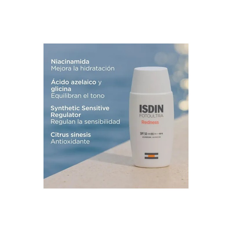 Isdin Protector Solar Redness Piel Sensible Spf50 50ml