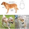 Qcwwy Dog Raincoat, Transparent Pet Raincoat, Comprehensive Protection, Pet Rain