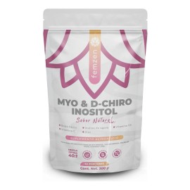 Femzen | Suplemento Alimenticio en Polvo para Mujeres con Myo-Inositol y D-Chiro en Relación 40:1, Folato, Vitamina D3 y Zinc. Apoya el equilibrio hormonal y la salud reproductiva. 300 g (60 días).