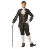 shoperama Marquis Men's Baroque Rococo Costume, Taffeta Suit, Count Nobleman,