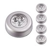 4 Pack Stick on LED Round Light - Wireless Ready