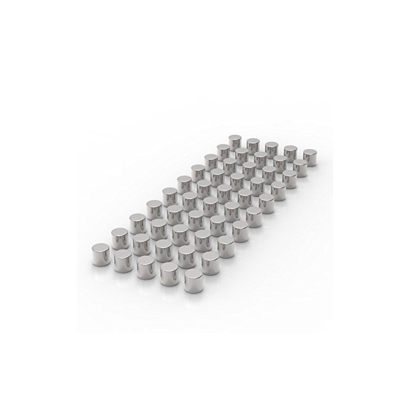 LeTOMA 50 Extra Strong Neodymium Magnets D4 x 4 mm