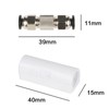 Asbrot 3PCS Upgrade PTFE Tube Connector Compatible with Bambu Lab