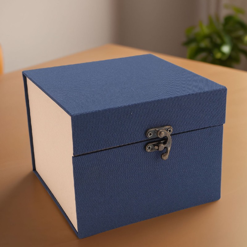 Ball Jointed Doll Head Storage Case Linen Fabric Protective Carrying