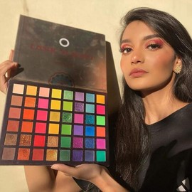UCANBE 이국적 컬러 섀도 팔레트 브러시 15종 UCANBE Exotic Color Shadow Palette Brush Set - 15 Pieces