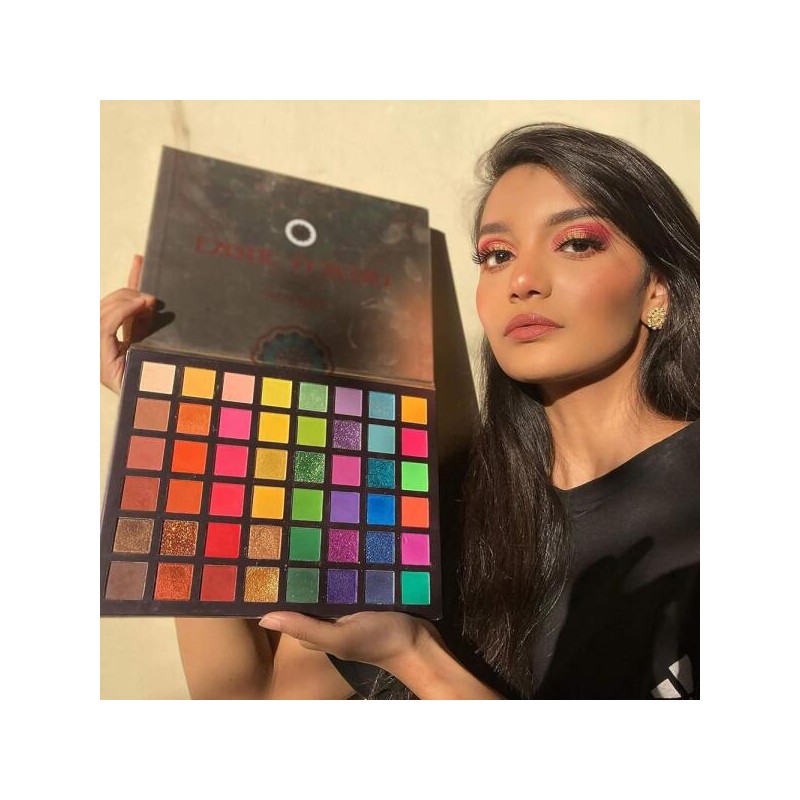 UCANBE 이국적 컬러 섀도 팔레트 브러시 15종 UCANBE Exotic Color