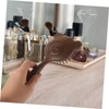 Minkissy Solid Wood Hair Brush Bear Cushion Scalp Massager Detangler