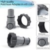 Pool Adapter A for Intex Pool, Pool Hose Adapter, with