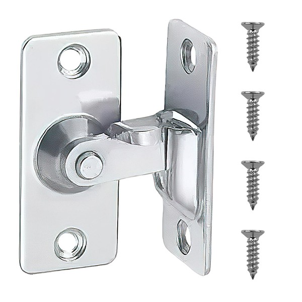 90 Degree Right Angle Door Lock, Stainless Steel Buckle Small