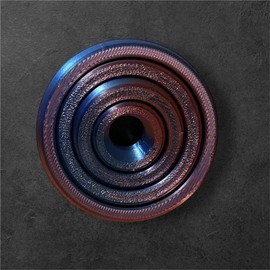 4 Ring fidget spinner:_Neon city