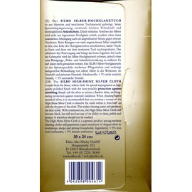 Silbo High-shine Silver Cloth 30 x 24 cm