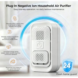 Briignite Plug In Air Purifier, Air Ionizers for Home, 2 Pack