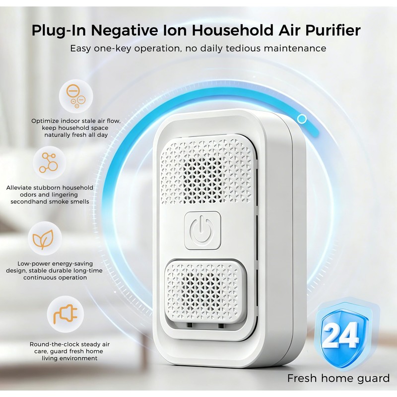 Briignite Plug In Air Purifier, Air Ionizers for Home, 2