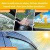 CMVT Auto Window Visor for 2009-2015 Nissan Maxima, Out-Channel Rain