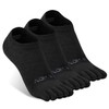 aomagic No Show Toe Socks for Men & Women, COOLMAX