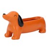 Dachshund Succulent Pot Adorable Efficient Drainage Versatile Lightweight Resin Dog