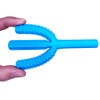 X Hollow Teether Tubes with 3 Different Textures - Teething
