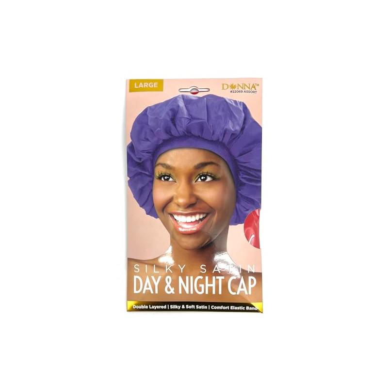 Donna Gorro Pelo Día Noche Mujer Color Negro Peinados Ducha