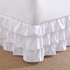 Poppy & Fritz - Twin Bedskirt, Tiered Ruffle Bedskirt with