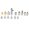 15PCS Airbrush Adapter Set Stainless Steel Airbrush Quick Release Disconnect